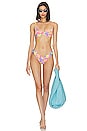 view 4 of 4 BRAGUITA BIKINI V CHEEKY in Bermuda Bloom