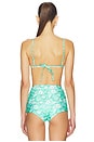 view 3 of 4 Bralette Bikini Top in Barefoot Breeze
