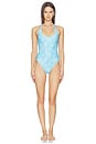 view 1 of 4 Scoop Halter Cheeky One Piece in Stargaze