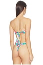 view 3 of 4 HAUT DE MAILLOT DE BAIN STRAPLESS in Paradise Pop