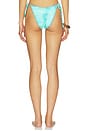 view 3 of 5 Lace Stitch Ring Tie Bikini Bottom in Summer Seas