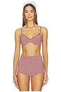 view 1 of 5 Decorative Ditzy Underwire Bikini Top in Coco Kisses