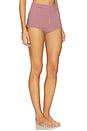 view 2 of 5 Cheeky Retro Swim Short in Coco Kisses