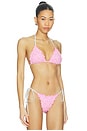 view 2 of 5 TOP BIKINI TRIANGULAR SUGAR SPRINKLE in Sugar Sprinkle