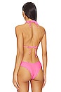 view 3 of 5 Halter Bikini Top in Pinky Promise