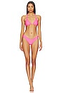 view 4 of 5 Halter Bikini Top in Pinky Promise