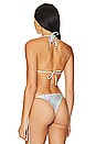 view 3 of 5 Halter Bralette Bikini Top in Forbidden Love