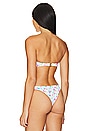 view 3 of 4 V Bandeau Bikini Top in Forever Fairytale