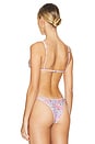view 3 of 5 Twin Strap Bralette Bikini Top in Citron Coast