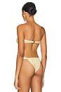 view 3 of 5 X Lexi Hidalgo Strapless Ruched Bikini Top in Coco Mango
