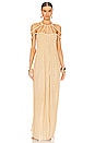 view 1 of 3 Severyna Gown in Sand