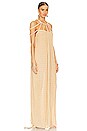 view 2 of 3 Severyna Gown in Sand