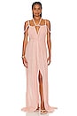 view 1 of 3 VESTIDO LARGO APHRODITE in Rose