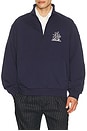 view 1 of 4 Urban Club Half Zip Sweater in Navy