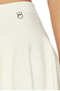 view 6 of 6 Varsity Flare Knit Skirt in Cream