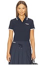 view 1 of 5 Short Sleeve Performance Polo Top in Navy