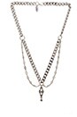view 1 of 3 Diamond Eye Choker in Silver