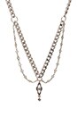 view 2 of 3 Diamond Eye Choker in Silver