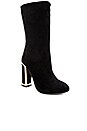 view 2 of 5 Delores Boot in Black Suede