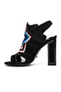 view 5 of 5 India Heel in Black & Multi