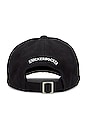 view 2 of 2 Twill Big Cat Ball Cap in Black