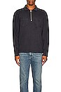 view 3 of 3 Quarter Zip in Black