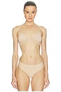 view 1 of 4 Mesh Bra in Warm Sand