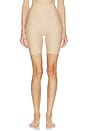 view 1 of 4 High Rise Shaper Shorts in Warm Sand