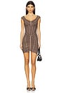 view 1 of 3 Ghost Dress in Brown