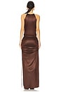 view 4 of 4 Cu Dress in Brown Burn