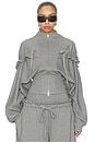 view 1 of 5 Haze Hoodie in Grey Marl