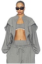 view 2 of 5 Haze Hoodie in Grey Marl