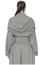 view 5 of 5 Haze Hoodie in Grey Marl