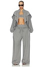 view 6 of 6 Haze Sweatpants in Grey Marl