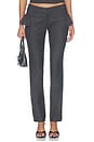 view 1 of 6 Victoria Trouser in Charcoal