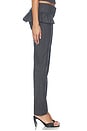 view 4 of 6 Victoria Trouser in Charcoal