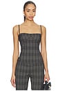 view 1 of 5 Jett Bustier in Glen Check