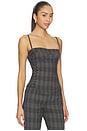 view 2 of 5 Jett Bustier in Glen Check