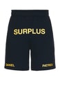 view 1 of 3 Surplus Logo Sweatshorts in Navy & Yellow