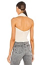 view 3 of 4 Halter Vest in Ecru