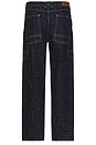 view 2 of 5 Weave Cargo Monkey Fit Jeans in Rinse Blue Denim