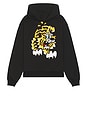 view 1 of 5 x Verdy Collection Embroidered Classic Hoodie in Black