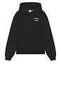 view 2 of 5 x Verdy Collection Embroidered Classic Hoodie in Black