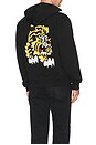 view 4 of 5 x Verdy Collection Embroidered Classic Hoodie in Black