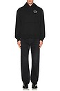 view 5 of 5 x Verdy Collection Embroidered Classic Hoodie in Black