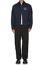 view 4 of 4 x Verdy Collection Padded Workwear Jacket in Rinse Blue Denim