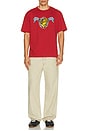 view 3 of 4 CAMISETA in Vermillion