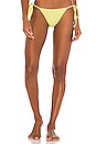 view 1 of 5 BAS DE MAILLOT DE BAIN AVEC LIENS À NOUER ACE in Citrus & Shell