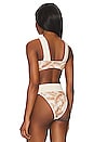 view 4 of 5 x Jessi Malay Reversible Coco Bikini Top in Palma & Bronze