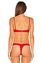 view 3 of 4 Mia Bikini Top in Red